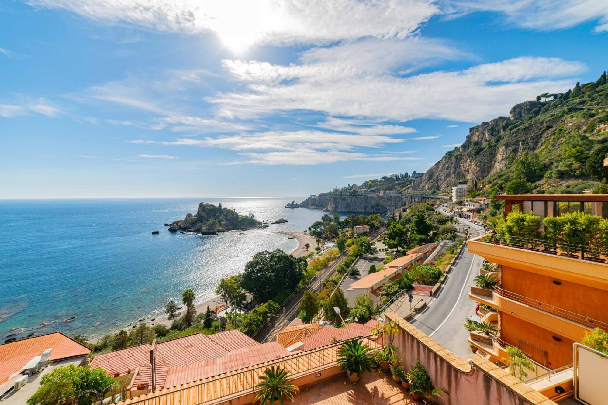 Mendolia Beach Hotel Taormina Exterior foto